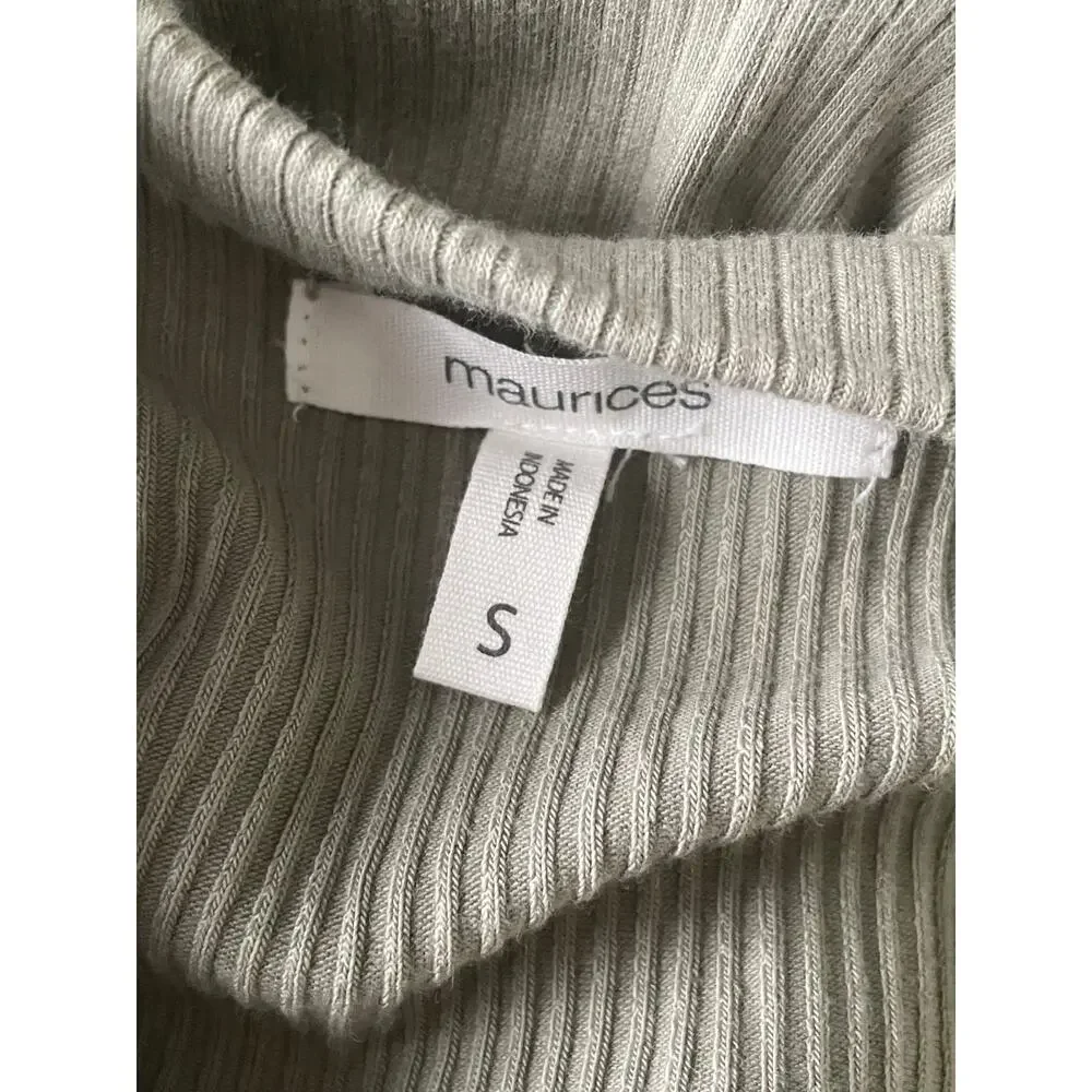 Tiered Tank Midi Dress Olive Sage Green